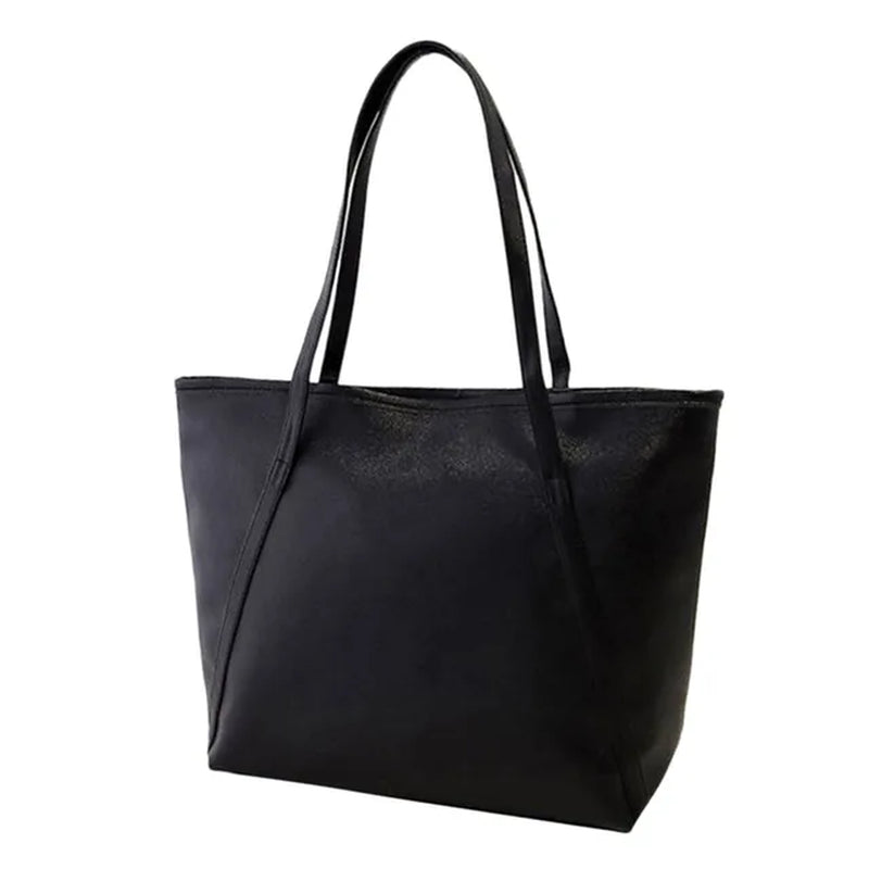Women Leather Messenger Lady Hobo Handbag Shoulder Bag PU Purse Satchel Bag Daily Causal Totes Shopping Bag Solid Pink Black