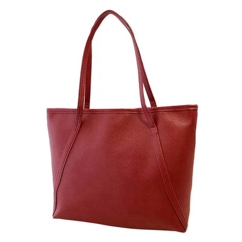 Women Leather Messenger Lady Hobo Handbag Shoulder Bag PU Purse Satchel Bag Daily Causal Totes Shopping Bag Solid Pink Black