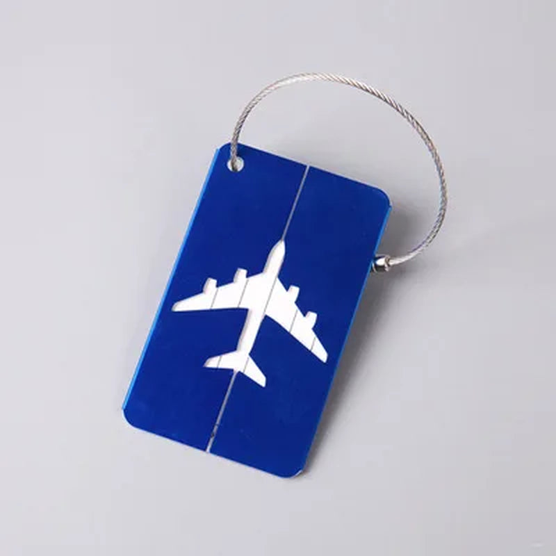 Luggage&Bags Travel Accessories 2024 Fashion Cute Novelty Rubber Funky Aluminium Label Straps Suitcase Luggage Tag Drop Shipping