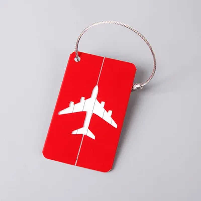 Luggage&Bags Travel Accessories 2024 Fashion Cute Novelty Rubber Funky Aluminium Label Straps Suitcase Luggage Tag Drop Shipping