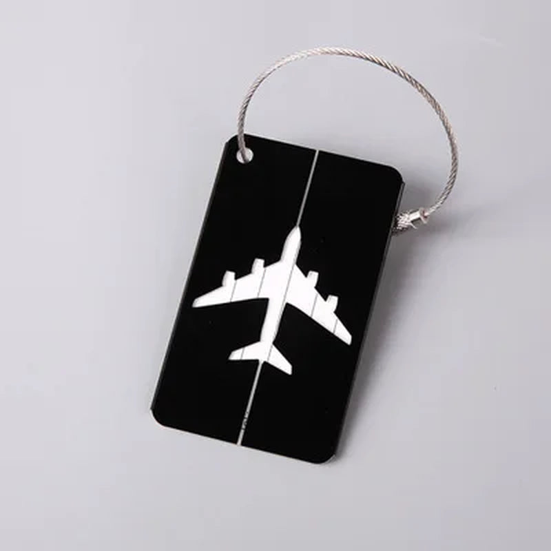 Luggage&Bags Travel Accessories 2024 Fashion Cute Novelty Rubber Funky Aluminium Label Straps Suitcase Luggage Tag Drop Shipping